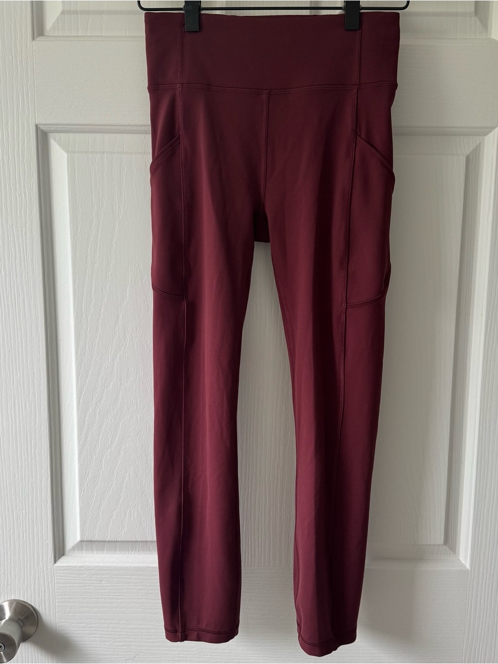 lululemon athletica High-Rise Pocket Leggings in Burgundy